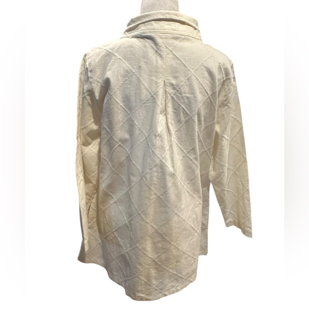 Soft Surroundings button down jacket size M NWT - image 5